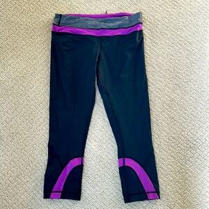 Lululemon Running Cropped Leggings - size 8